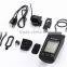 USB rechargeable Rainproof LCD Backlight Bike Odometer bicycle light