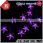 TZFEITIAN CE ROHS approval pentagram led falling star led christmas light with transformer