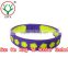 High quality rainbow rubber band bracelet, bracelet rubber band
