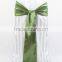 factory selling party banquet chairs satin bows colorful chair decoration satin sashes