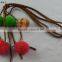 cotton cord wool ball belt