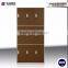 Brown 9 door steel shoes locker on sale