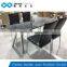 TB 12mm tinted glass dining table set famous designers furniture