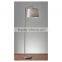 2017 hotel decorative floor lamp arc with mable base and linen shade good for inn decor high end