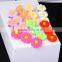 alloy flower garment accessories diy jewelry small flatback flower part f24