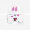 Cartoon Character Soft Rubber Roller Custom Coaster Promotional PVC Soft Textile Cup mat