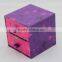 Lovely printed 2 layer kids storage box / jewelry storage box