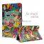 ODM OEM 3D print PU leather tablet case covers for ipad mini air pro 2 3 4 5 case