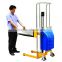 Hydraulic Electric Lift Adjustable Fork Type Stacker