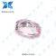 Wuzhou Synthetic Gemstone / Nano Pink Gems / Oval Shape Nano