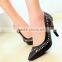 2015 Latest Design Footwear High Heel Shoes Lady Leather Shoes CP6681