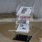 Custom clear acrylic lucite plexiglass 1 2 3 4 5 tier document tray