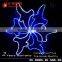 South American style LED wall snowflake light deluxe forked snowflake abs or acrylic motifs christmas light snowflake