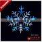 wholesale price Hotel Christmas window layout Christmas decoration led big snowflake light