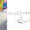New product FLD-W37 plastic display clip strip