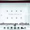 CRW CM006 Air Bubble Bathtub Glass Whirlpool Bathtub