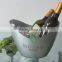 custom plastic beer belvedere ice bucket