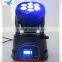 low minimum order quantity 7x10w rgbw 4-in-1 led mini moving head wash