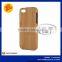 For iPhone 6s Back Skin Hybrid Hard Wooden Protector Case Cover Pattern