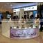 Modern make up display stand , cosmetic display stand