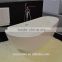 Indoor shenzhen company artificial stone portable bathtub