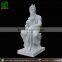 Hand Carved Famous White Marble Garden Moses Statue