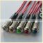 8mm LED indicator light with 20cm wire NEW DESIGN