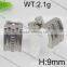 Fashionable simple style 2016 stainless steel earrings
