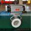 flange fluorine pneumatic butterfly valve actuators