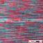Multi Colours Space Dyeing Jersey Fabric For Activewear And Sportswear
