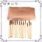 2017 NEW popular cosmetic bursh eyeshadow beauty 12pcs brush makeup