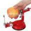 Fashion kitchen tool manual apple peeling coring and cutting machine