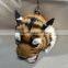 unstuffed plush tiger head wall art 3d wall panel decoration