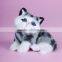 car interior decoration toy mini lifelike cat plush toy