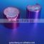 plastic jar aluminium lid disc press cap