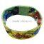 China wholesale high secure fabric wristband with plastic fastener