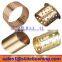 Good smoothness precision bronze bushing with CNC turning continuous cast bronze bushing Bronze-plated Bushing China Supplier