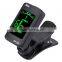 Rowin LT-32 Clip-on Guitar Tuner for Beginner Professional Digital Tuner for Acoustic Electric Bass Chromatic Violin Ukulele