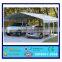 ISO certified prefab sheet metal carport low cost
