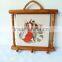 Unusual vintage wooden frame