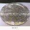 Mosaic Charger Plate, glass mosaic charger plate, charger plate