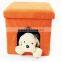Faux Leather Small Dogs Cats House Furniture Foldable Storage Pet Bed Ottoman