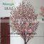 SJZJN 307 Mini Fake Pink Peach Tree for Home Decoration /Mini Bonsai Pink Peach Tree