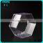 Plexiglass gift box with a cover,Clear hexagon box,acrylic storage container