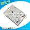 grey color glass holder with zinc alloy metal