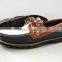 Handsewn Blucher Moccasin Construction Deck Shoes