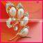Vintage Inspired Pearl Brooch With Pin WBR-1481