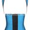 Women Latex Waist Trainer Corset with belt Waist Cincher Body Shaper