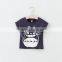 New model design kids cartoon t-shirt o neck short tee