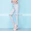 2017 women new style spring and summer nine waist straight pants loose trousers all-match leisure sample custom
